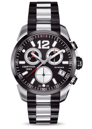 Certina DS Rookie Chronograph SS / PVD C0164172205700 Certina DS Rookie Chronograph SS / PVD C0164172205700