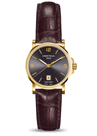 Certina DS Caimano Lady Yellow C0172103608700