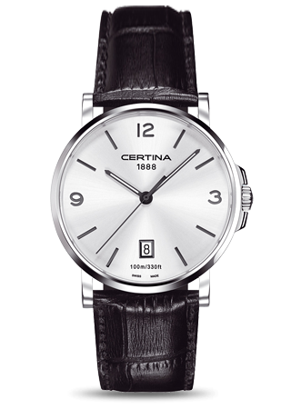 Certina DS Caimano Silver C0174101603700 Certina DS Caimano Silver C0174101603700
