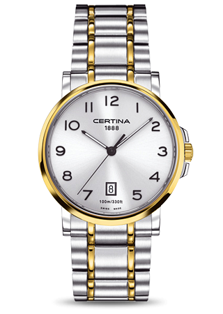 Certina DS Caimano Two Tone Arabic C0174102203200