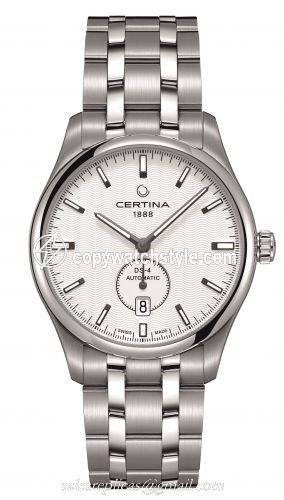 Certina DS-4 Small Second Silver Bracelet C0224281103100