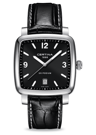 Certina DS Podium Square Black C0255101605700