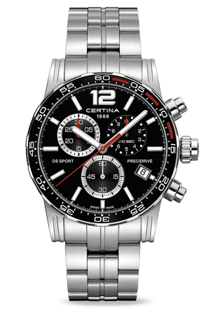 Certina DS Sport Chrono Black C0274171105702 Certina DS Sport Chrono Black C0274171105702