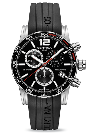 Certina DS Sport Chrono Black Rubber C0274171705702