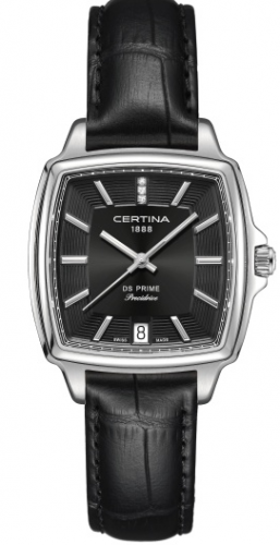 Certina DS Prime Lady Shape Black C0283101605600 Certina DS Prime Lady Shape Black C0283101605600