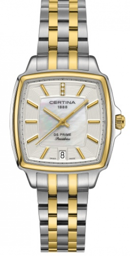 Certina DS Prime Lady Shape Two Tone C0283102211600 Certina DS Prime Lady Shape Two Tone C0283102211600