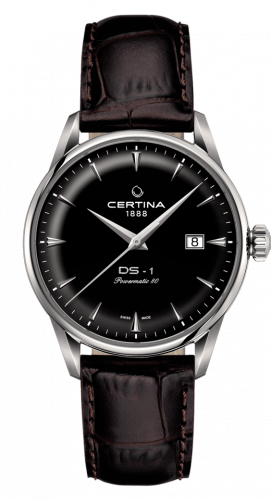 Certina DS-1 Powermatic 80 40 Stainless Steel / Black / Strap C029.807.16.051.00