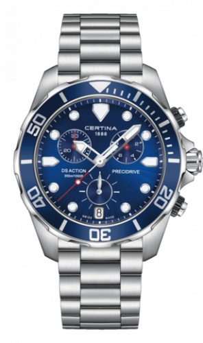 Certina DS Action Chronograph Precidrive Blue C0324171104100