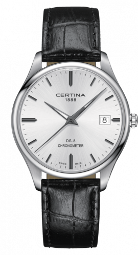 Certina DS-8 Chronometer Stainless Steel / Silver / Strap C033.451.16.031.00 Certina DS-8 Chronometer Stainless Steel / Silver / Strap C033.451.16.031.00