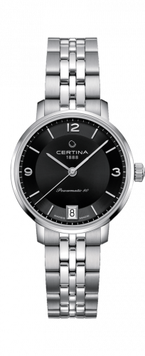 Certina DS Caimano Powermatic 80 Stainless Steel / Black / Bracelet C035.207.11.057.00 Certina DS Caimano Powermatic 80 Stainless Steel / Black / Bracelet C035.207.11.057.00