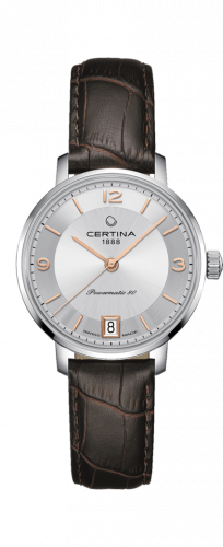 Certina DS Caimano Powermatic 80 Stainless Steel / Silver / Strap C035.207.16.037.01 Certina DS Caimano Powermatic 80 Stainless Steel / Silver / Strap C035.207.16.037.01