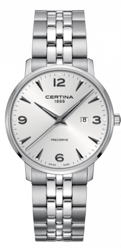 Certina DS Caimano 39 Stainless Steel / Silver / Bracelet C035.410.11.037.00