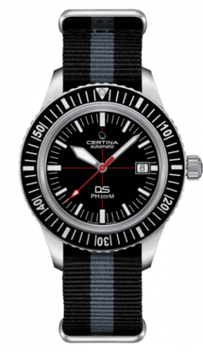 Certina DS PH200M Stainless Steel / Black / NATO C036.407.16.050.00