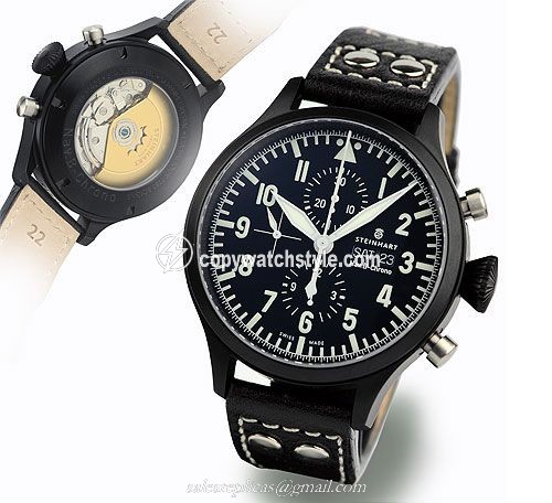 Steinhart Nav B-Chrono II Black C0405 Steinhart Nav B-Chrono II Black C0405
