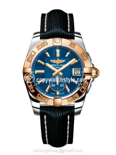 Breitling Galactic 36 Automatic Stainless Steel / Rose Gold / Gun Blue / Sahara C3733012/C831/215X/A16BA.1 Breitling Galactic 36 Automatic Stainless Steel / Rose Gold / Gun Blue / Sahara C3733012/C831/215X/A16BA.1