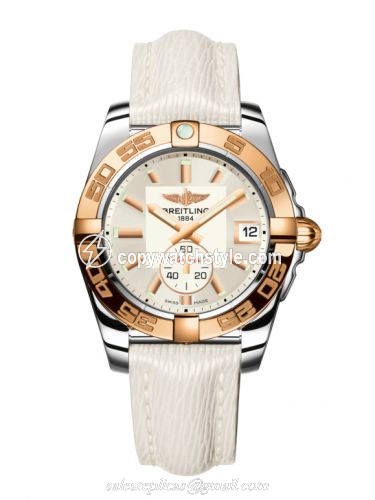 Breitling Galactic 36 Automatic Stainless Steel / Rose Gold / Stratus Silver / Sahara C3733012/G714/236X/A16BA.1