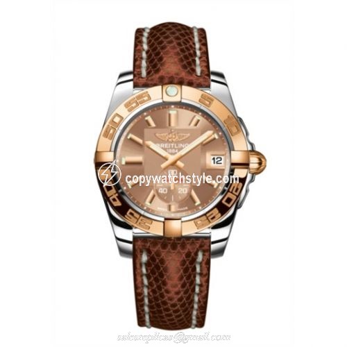 Breitling Galactic 36 Automatic Stainless Steel / Rose Gold / Copperhead Bronze / Teju C3733012/Q584/172Z/A16BA.1