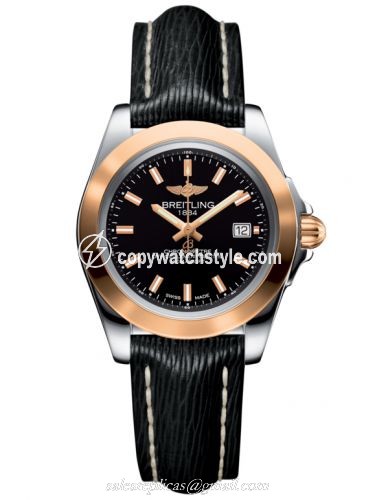 Breitling Galactic 32 Sleek Edition Stainless Steel / Rose Gold / Trophy Black / Sahara C7133012/BF65/208X/A14BA.1
