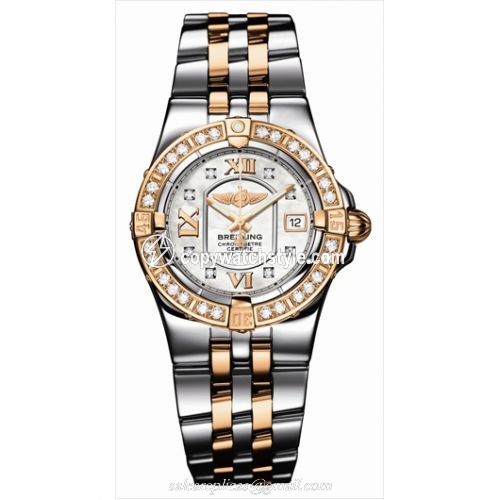 Breitling Starliner 2008 Two Tone Rose / MOP / Diamond C7134012.A681 Breitling Starliner 2008 Two Tone Rose / MOP / Diamond C7134012.A681