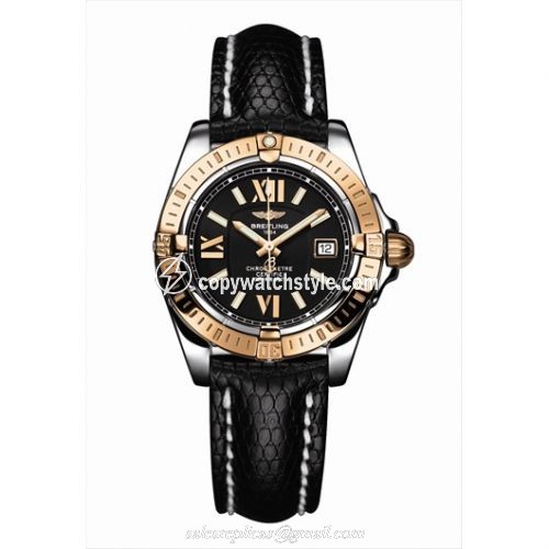 Breitling Cockpit Lady Gold Bezel / Black / Teju C7135612.B904 Breitling Cockpit Lady Gold Bezel / Black / Teju C7135612.B904