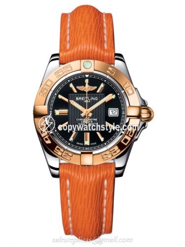 Breitling Galactic 32 Stainless Steel / Rose Gold / Trophy Black / Sahara C71356L2.BA12.212X Breitling Galactic 32 Stainless Steel / Rose Gold / Trophy Black / Sahara C71356L2.BA12.212X