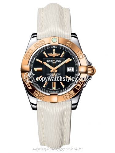Breitling Galactic 32 Stainless Steel / Rose Gold / Trophy Black / Sahara C71356L2.BA12.235X