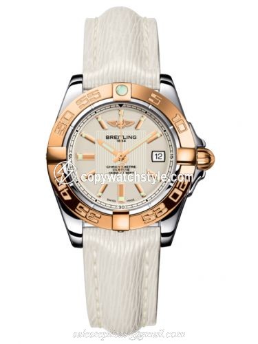 Breitling Galactic 32 Stainless Steel / Rose Gold / Sierra Silver / Sahara C71356L2.G704.235X Breitling Galactic 32 Stainless Steel / Rose Gold / Sierra Silver / Sahara C71356L2.G704.235X
