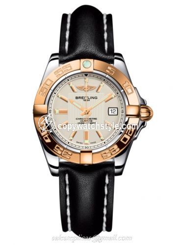 Breitling Galactic 32 Stainless Steel / Rose Gold / Sierra Silver / Calf C71356L2.G704.408X Breitling Galactic 32 Stainless Steel / Rose Gold / Sierra Silver / Calf C71356L2.G704.408X