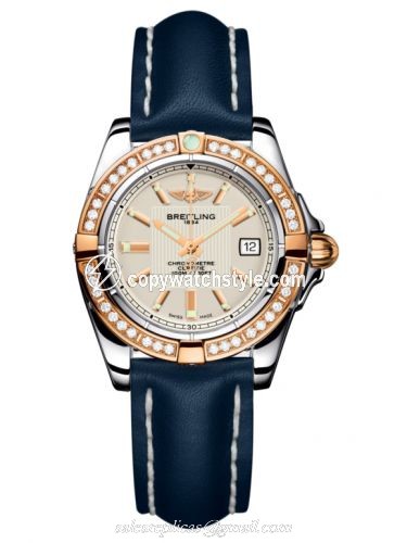 Breitling Galactic 32 Stainless Steel / Rose Gold / Diamond / Sierra Silver / Calf C71356LA.G704.116X Breitling Galactic 32 Stainless Steel / Rose Gold / Diamond / Sierra Silver / Calf C71356LA.G704.116X