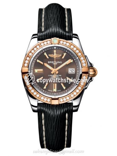 Breitling Galactic 32 Stainless Steel / Rose Gold / Diamond / Solar Bronze / Sahara C71356LA.Q581.208X Breitling Galactic 32 Stainless Steel / Rose Gold / Diamond / Solar Bronze / Sahara C71356LA.Q581.208X