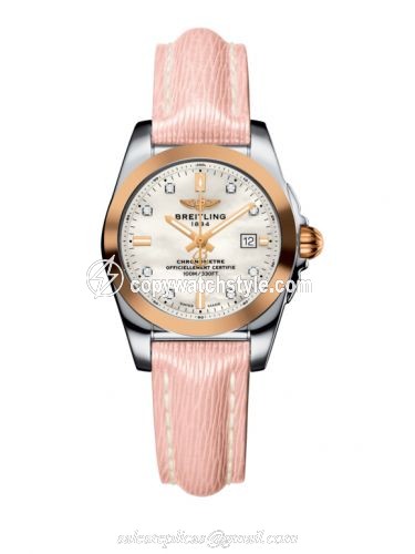 Breitling Galactic 29 Stainless Steel / Rose Gold / Pearl Diamond / Sahara C7234812/A792/272X/A12BA.1 Breitling Galactic 29 Stainless Steel / Rose Gold / Pearl Diamond / Sahara C7234812/A792/272X/A12BA.1