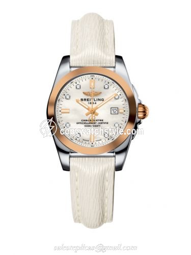 Breitling Galactic 29 Stainless Steel / Rose Gold / Pearl Diamond / Sahara C7234812/A792/274X/A12BA.1 Breitling Galactic 29 Stainless Steel / Rose Gold / Pearl Diamond / Sahara C7234812/A792/274X/A12BA.1