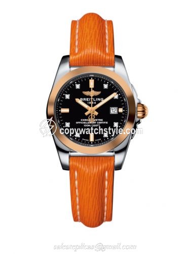 Breitling Galactic 29 Stainless Steel / Rose Gold / Trophy Black Diamond / Sahara C7234812/BE86/270X/A12BA.1 Breitling Galactic 29 Stainless Steel / Rose Gold / Trophy Black Diamond / Sahara C7234812/BE86/270X/A12BA.1