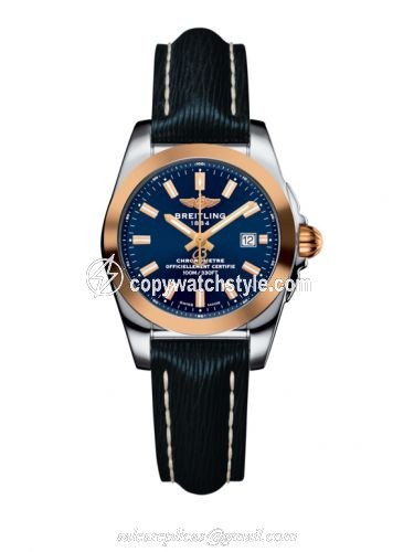 Breitling Galactic 29 Stainless Steel / Rose Gold / Horizon Blue / Sahara C7234812/C950/271X/A12BA.1 Breitling Galactic 29 Stainless Steel / Rose Gold / Horizon Blue / Sahara C7234812/C950/271X/A12BA.1