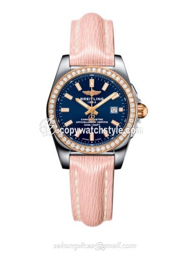 Breitling Galactic 29 Stainless Steel / Rose Gold / Diamond / Horizon Blue / Sahara C7234853/C950/272X/A12BA.1 Breitling Galactic 29 Stainless Steel / Rose Gold / Diamond / Horizon Blue / Sahara C7234853/C950/272X/A12BA.1