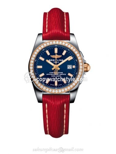 Breitling Galactic 29 Stainless Steel / Rose Gold / Diamond / Horizon Blue / Sahara C7234853/C950/273X/A12BA.1 Breitling Galactic 29 Stainless Steel / Rose Gold / Diamond / Horizon Blue / Sahara C7234853/C950/273X/A12BA.1
