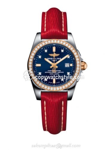Breitling Galactic 29 Stainless Steel / Rose Gold / Diamond / Horizon Blue Diamond / Sahara C7234853/C964/273X/A12BA.1