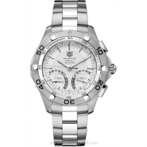 TAG Heuer Aquaracer 300M Calibre S 43 Stainless Steel / Silver / Bracelet CAF7011.BA0815 TAG Heuer Aquaracer 300M Calibre S 43 Stainless Steel / Silver / Bracelet CAF7011.BA0815