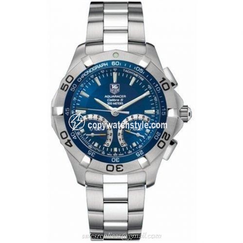 TAG Heuer Aquaracer 300M Calibre S 43 Stainless Steel / Blue / Bracelet CAF7012.BA0815 TAG Heuer Aquaracer 300M Calibre S 43 Stainless Steel / Blue / Bracelet CAF7012.BA0815