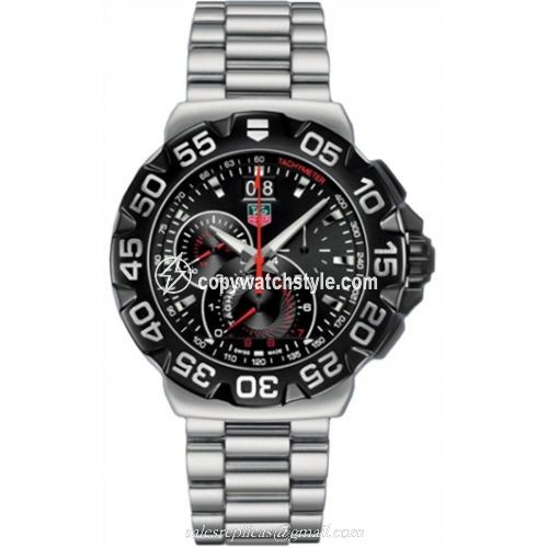 TAG Heuer Formula 1 Quartz Chronograph Big Date 44 Stainless Steel / Black / Bracelet CAH1010.BA0860 TAG Heuer Formula 1 Quartz Chronograph Big Date 44 Stainless Steel / Black / Bracelet CAH1010.BA0860