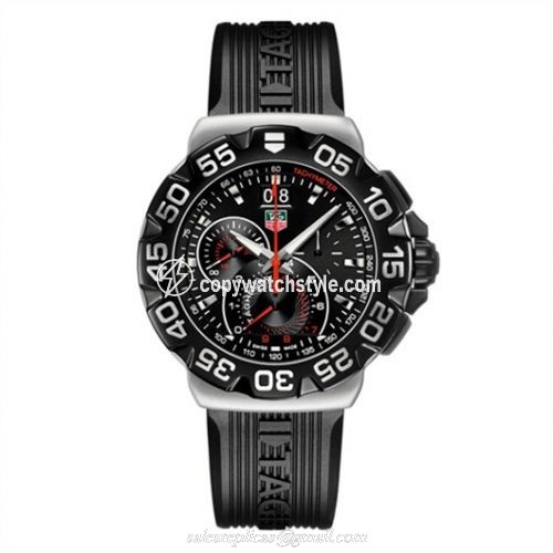 TAG Heuer Formula 1 Quartz Chronograph Big Date 44 Stainless Steel / Black / Rubber CAH1010.FT6026 TAG Heuer Formula 1 Quartz Chronograph Big Date 44 Stainless Steel / Black / Rubber CAH1010.FT6026