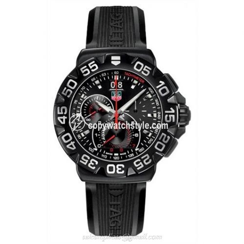 TAG Heuer Formula 1 Quartz Chronograph Big Date 44 Titanium PVD / Black / Rubber CAH1012.FT6026 TAG Heuer Formula 1 Quartz Chronograph Big Date 44 Titanium PVD / Black / Rubber CAH1012.FT6026
