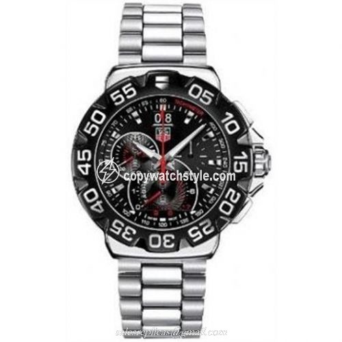 TAG Heuer Formula 1 Quartz Chronograph Big Date 44 Stainless Steel / Black / Bracelet CAH1015.BA0855 TAG Heuer Formula 1 Quartz Chronograph Big Date 44 Stainless Steel / Black / Bracelet CAH1015.BA0855