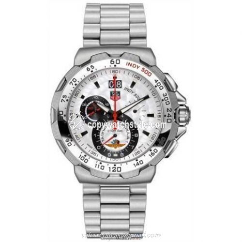 TAG Heuer Formula 1 Quartz Chronograph Big Date 44 Stainless Steel / Indy 500 / Bracelet CAH101B.BA0860 TAG Heuer Formula 1 Quartz Chronograph Big Date 44 Stainless Steel / Indy 500 / Bracelet CAH101B.BA0860