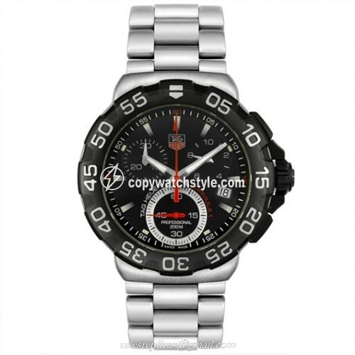TAG Heuer Formula 1 Quartz Chronograph 41 Steel / Black / Bracelet CAH1110.BA0850 TAG Heuer Formula 1 Quartz Chronograph 41 Steel / Black / Bracelet CAH1110.BA0850