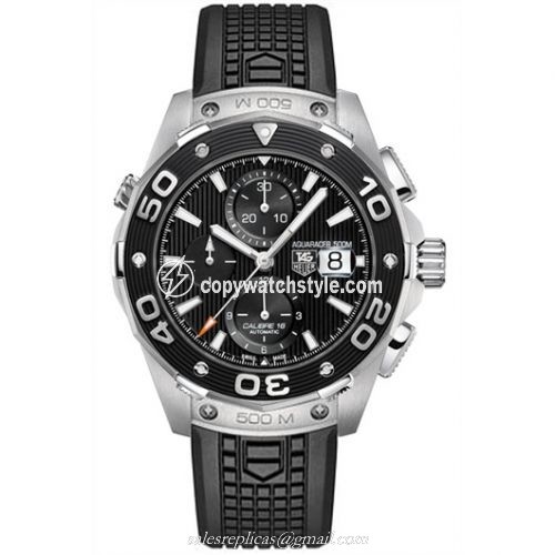 TAG Heuer Aquaracer 500M Calibre 16 44 Stainless Steel / Black / Rubber CAJ2110.FT6023 TAG Heuer Aquaracer 500M Calibre 16 44 Stainless Steel / Black / Rubber CAJ2110.FT6023