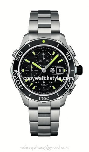 TAG Heuer Aquaracer 500M Calibre 16 43 Stainless Steel / Black / Bracelet CAK2111.BA0833 TAG Heuer Aquaracer 500M Calibre 16 43 Stainless Steel / Black / Bracelet CAK2111.BA0833