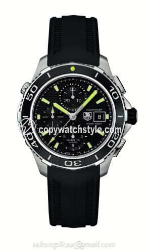 TAG Heuer Aquaracer 500M Calibre 16 43 Stainless Steel / Black / Rubber CAK2111.FT8019 TAG Heuer Aquaracer 500M Calibre 16 43 Stainless Steel / Black / Rubber CAK2111.FT8019
