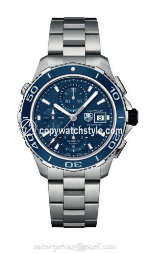 TAG Heuer Aquaracer 500M Calibre 16 43 Stainless Steel / Blue / Bracelet CAK2112.BA0833 TAG Heuer Aquaracer 500M Calibre 16 43 Stainless Steel / Blue / Bracelet CAK2112.BA0833