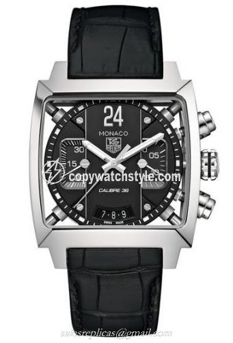TAG Heuer Monaco 24 Black CAL5113.FC6329 TAG Heuer Monaco 24 Black CAL5113.FC6329